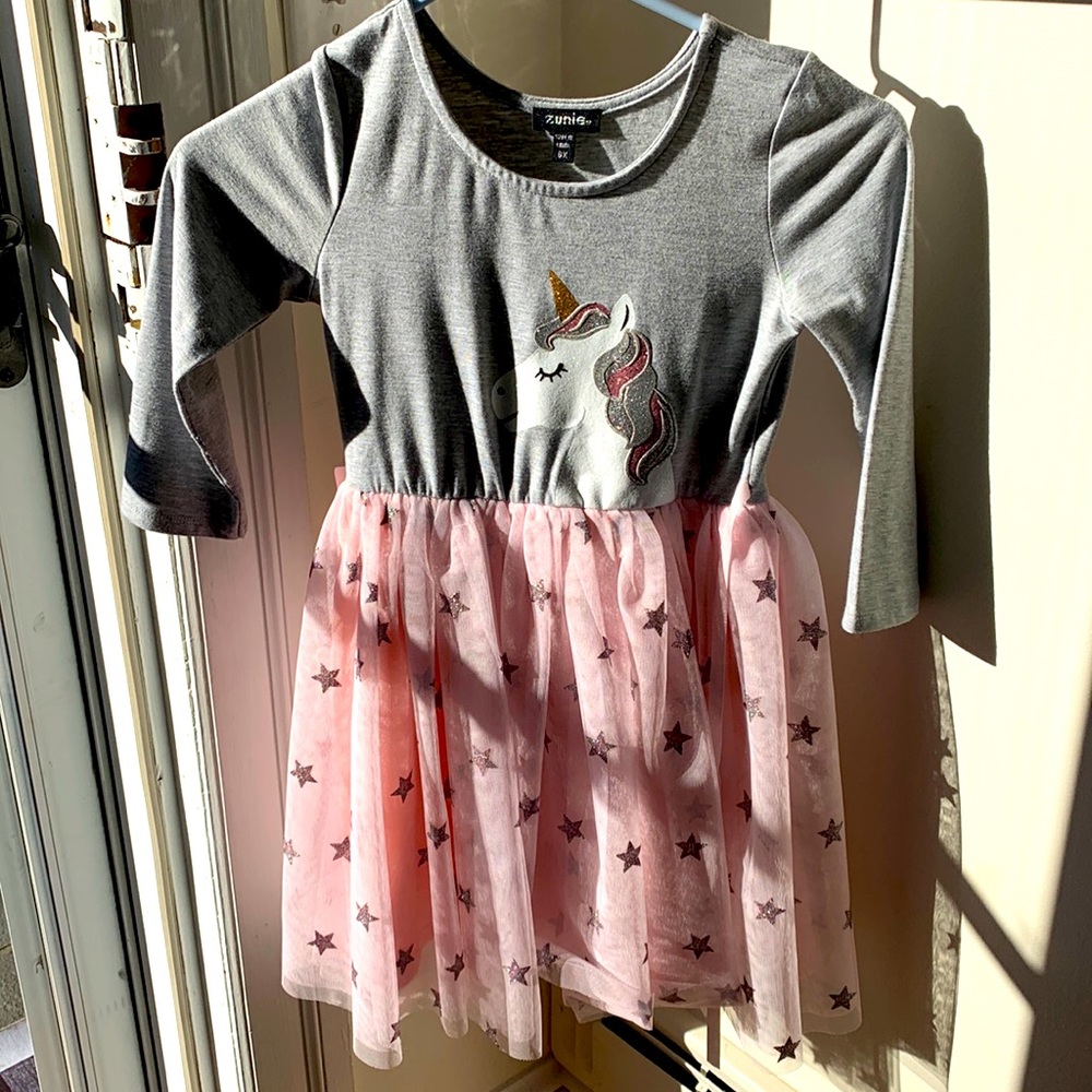 Girls Dresses (Zunie Brand) with tulle and stars